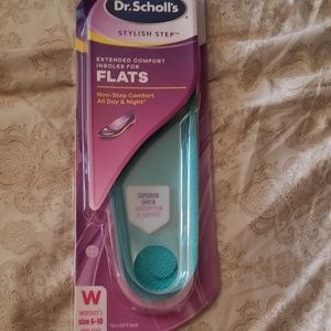 Sole inserts for flats